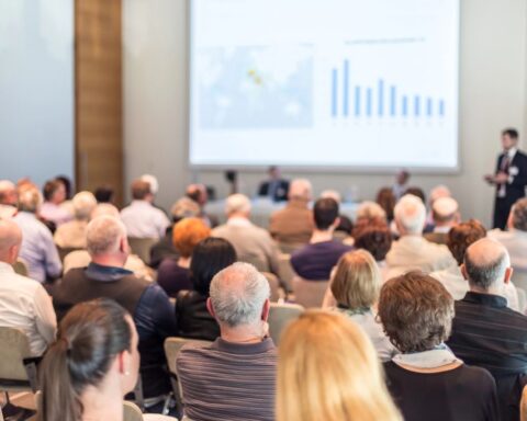 Salle de séminaire d'entreprise